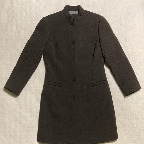 Karen Martini Jackets & Coats Karen Martini Virgin Wool Blend Dark